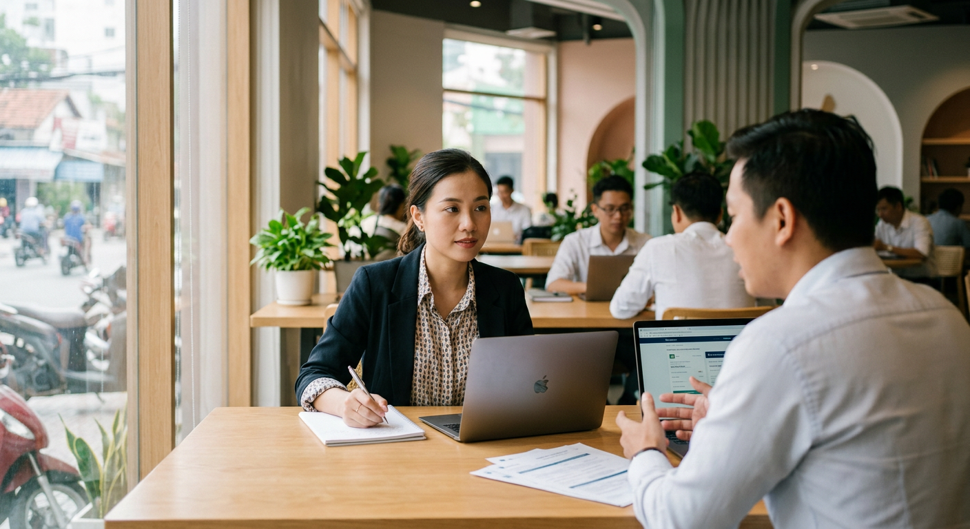 Vay tin dụng online: Dieu kien, lai suat va cach tran now xu (hình minh hịa)