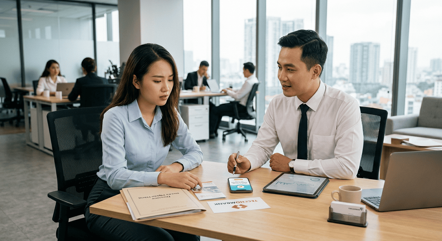 vay ngân hàng hay app online - VayTien